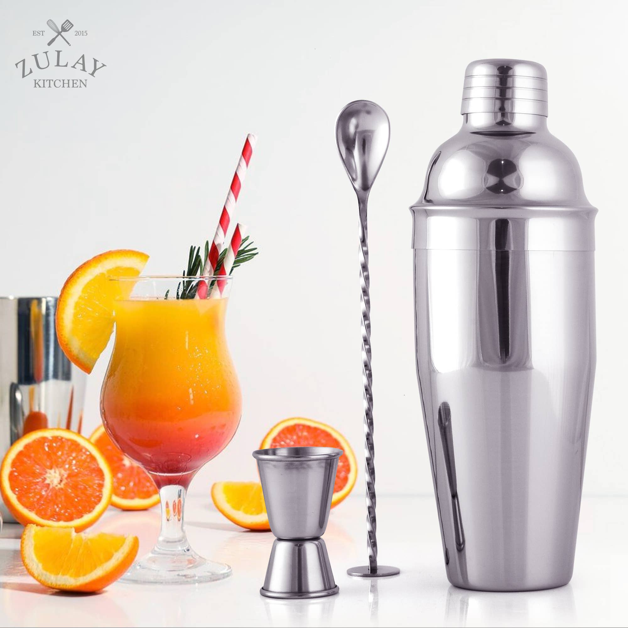 Madison Cocktail Shaker with Strainer